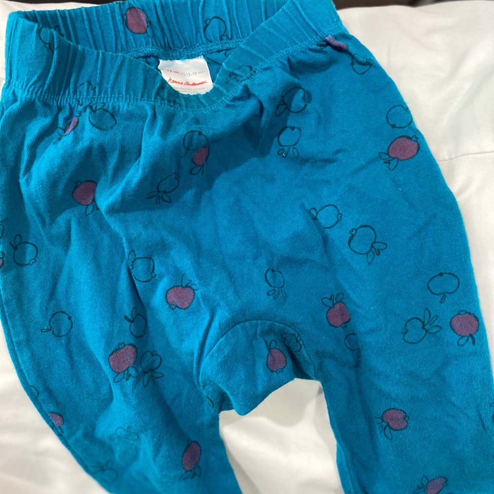 Teal Hanna andersson harem pants